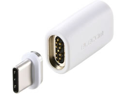 �G���R�� USB-C �}�O�l�b�g �ϊ��A�_�v�^ 100W �z���C�g MPA-CMAADWH