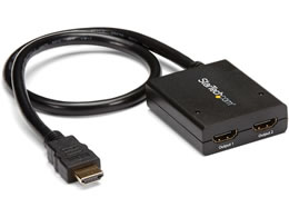 Startech.com 2�o��HDMI���z�� USB�o�X�p���[�Ή�