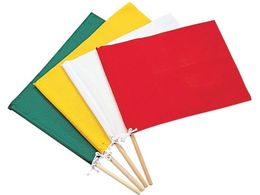 緑十字 手旗 緑 300(450)×420mm 綿+木製棒 245002 3719642が618円 通販【ココデカウ(エディオングループ)】