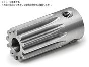 KG/ステンレス平歯車 S1SU 15K*0806 形状K2 モジュール1 歯数15 歯幅8mm 穴径Φ6mm S1SU 15K*0806