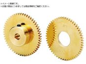 KG/黄銅平歯車 S75B 75A-0315 形状A1 モジュール0.75 歯数75 S75B 75A-0315