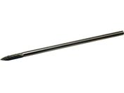 スーパー/スーパー超硬バー ロングシャンク オール超硬 ポイント型 ダブルカット 刃径3.0mm 軸径3.0mm 全長75 SB4A0375