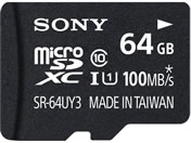 \j[ microSDXC[J[h UHS-I Class10 64GB SR-64UY3A