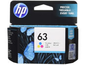 HP/hp 63 インクカートリッジ カラー/F6U61AA