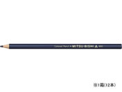 三菱鉛筆/色鉛筆K880 単色 あいいろ 12本/K880.10