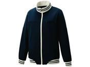 KAZEN WLD/ジャージジャケット SS ネイビー×アイボリー/KZN249-18