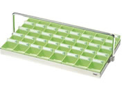 Fukumi/����g���[(40�l�p)�n���K�[�t �U��g���[ 19-7680-00 ST-40GH(�X�e��/�O���[��)