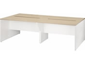 �G�����T/�p�l���r���ʃ��[�N�e�[�u�� ��2400�~���s1200�~����720mm �V��/�i�`�������E�b�h�A�{��/�z���C�g/FRP-2412-NW