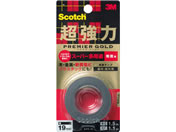 3M/スコッチ超強力両面テープ プレミアゴールド粗面用19mm×1.5m