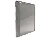 �J���e�u�b�N(�N���A�[�^�C�v)A4 4�� �O���[ �w��30mm/0-5636-13