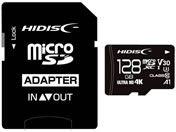 HIDISC microSDXCカード 128GB Class3 HDMCSDX128GCL10