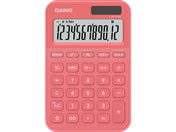 カシオ/カラフル電卓 ミニジャストタイプ コーラル/MW-C20D-CL-N
