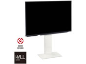 ナカムラ/WALLテレビスタンド V2 ロータイプ サテンホワイト/WLTVA5111