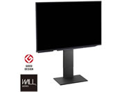ナカムラ/WALLテレビスタンド V2 ロータイプ サテンブラック/WLTVA5119