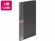 G)テージー/マイホルダー A4 20ポケット ダークグレー 10冊/M-1442-11