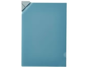 キングジム ナナメクリ ファイル(透明) A4 青 580Tアオ
