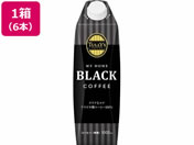 伊藤園 TULLYS COFFEE BLACK 1L×6本