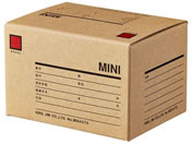 キングジム ミニ保存ボックス 茶 MN4370チヤ