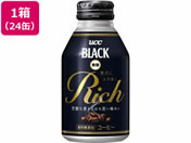UCC上島珈琲/BLACK無糖 RICH 275g×24缶/504192