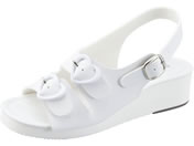 parfait/�n�[�g2�o�b�N���T���_�� �i�[�X�T���_�� 24-6544-0002 M(22.5-23.0cm)parfait KS-124(�z���C�g)