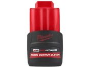 milwaukee/M12 2.5AHパワーブーストバッテリー M12 HB2.5 JP
