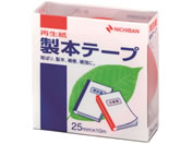 G)ニチバン/製本テープ(再生紙)25mm×10m 赤/BK-251