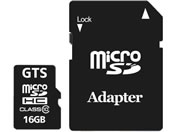 GTS GTS hCuR[_[ microSDHCJ[h 16GB