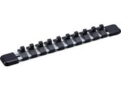 TONE/ソケットホルダー アルミタイプ 差込角6.35mm 差込数10 SH1210