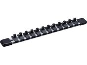 TONE/ソケットホルダー アルミタイプ 差込角6.35mm 差込数12 SH1212