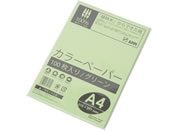 APPJ カラーコピー用紙 A4 グリーン 1冊(100枚) CPG101