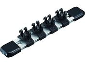 TONE/ソケットホルダー アルミタイプ クリップ数4個 全長150mm SH2404