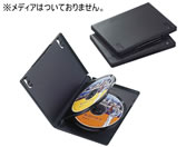 エレコム/DVDトールケース 3枚収納 3個セット ブラック/CCD-DVD07BK