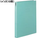 コクヨ フラットファイル〈NEOS〉厚とじ A4タテ ターコイズブルー 10冊