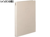 G)コクヨ/フラットファイル〈NEOS〉厚とじ A4タテ オフホワイト 10冊