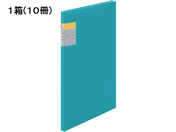 キングジム/クリアーファイル カキコ A4 20ポケット 水色 10冊/8632-LB