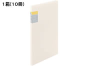 キングジム/クリアーファイル カキコ A4 20ポケット 白 10冊/8632-W