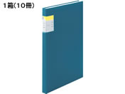 キングジム/クリアーファイル カキコ A4 40ポケット ネイビー 10冊