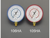 エスコ/R404A・R407C -0.1〜3.5MPa 連成計/EA106HA