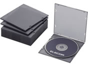エレコム/Blu-ray/DVD/CDスリムケース/CCD-JPCS10CBK