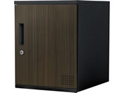 Netforce/�L���[�{�C�h ���b�J�[ 1�l�p �V�����_�[�� ����450mm �X�`�[�� �{�b�N�X �u���b�N�~�_�[�N�u���E��/CUB3545FW-BKDBR