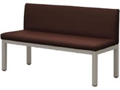 Netforce/���j�o�[�T���x���` ���r�[�`�F�A 2�l�| �w�t ��1200�~���s500mm �u���E���~�V���o�[�r/UB-12B-FW-BR