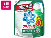 P&G/アリエール 液体 部屋干し&スポーツ 洗濯洗剤 つめかえ用 1950g×4個