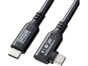 �T�����T�v���C/USB 10Gbps Type-C�P�[�u�� PD100W �f���o�͑Ή� �Б�L�^�R�l�N�^ 1m/KU-10GCCP100L10