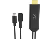 �J�V����/HDMI�ϊ��P�[�u�� iPhone��pUSB-C���p/KD265