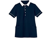 カーシーカシマ/半袖プルオーバー(男女兼用)介護ユニフォーム 24-8152-0003 M HM2449-2(ホシゾラ)