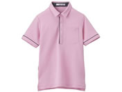 カーシーカシマ/半袖ポロシャツ(男女兼用)介護ユニフォーム 24-8151-0305 LL HSP003-9(ブロッサムピンク)