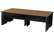 Netforce/�A���j�[�� �t���[�A�h���X�f�X�N ��2400mm �ؐ� �u���b�N�r�~�E�H�[���i�b�g�V��
