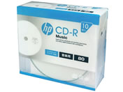 HP CDRA80CHPW10A 音楽用CD-R 10枚スリムケース