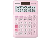 カシオ W税率電卓 ミニジャストタイプ 10桁 ピンク MW-100TCPK-N