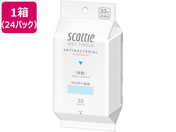 クレシア/スコッティ ウェットティシュー 除菌アルコールタイプ 33枚×24パック